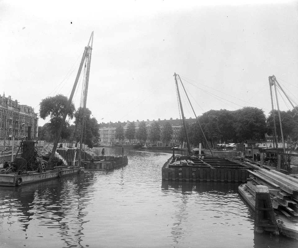 Aanbouw brug Kostverlorenvaart Amsterdam, Bestanddeelnr 905-7688