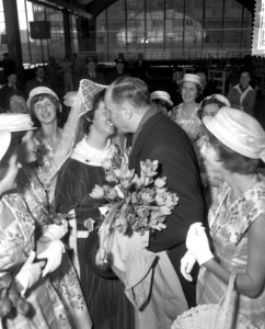 Aankomst Luns in Rotterdam, Bestanddeelnr 912-4051