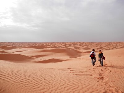 Sahara desert tunisia photo