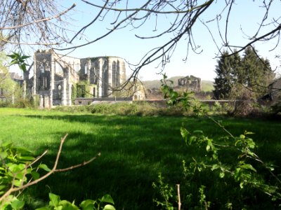 Abbaye d'Aulne vue du sud