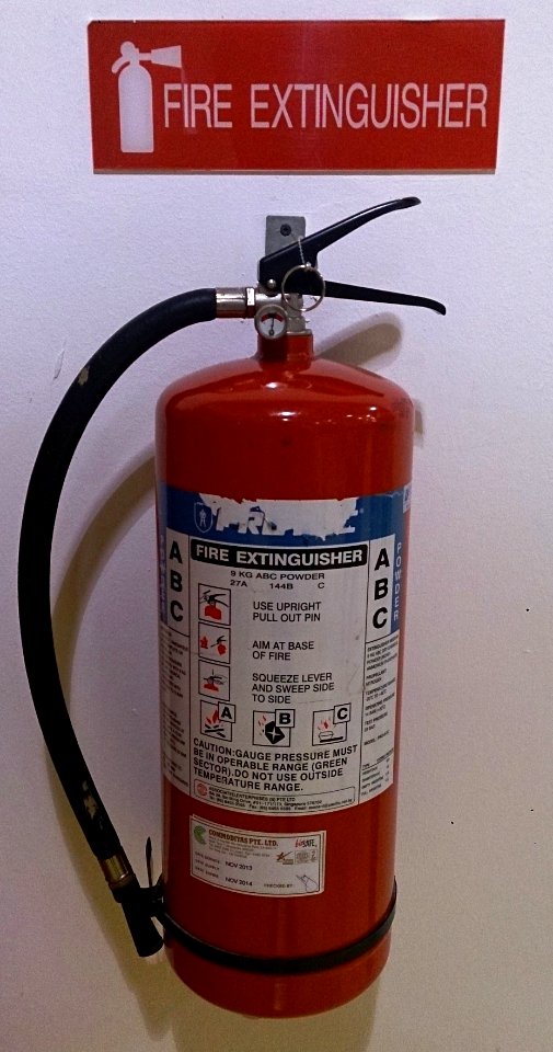 Abc fire extinguisher