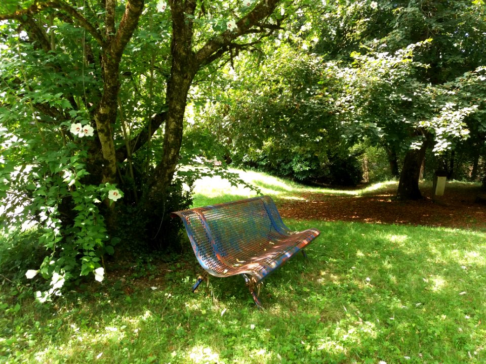 Abbaye Notre-Dame de Tournay - Jardin - Banc