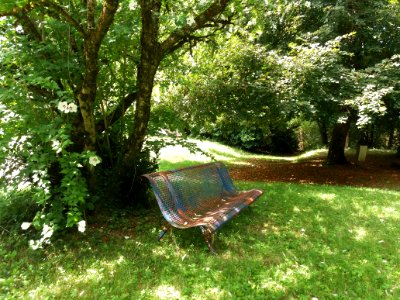 Abbaye Notre-Dame de Tournay - Jardin - Banc