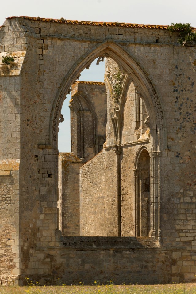 Abbaye Notre-Dame de Ré Île de Ré detail Charente-Maritime