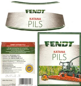 ABK Betriebsgesellschaft der Aktienbrauerei Kaufbeuren GmbH - Fendt Katana Pils