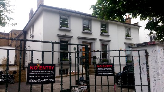 Abbey Road Studios no entry, 2 May 2017