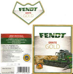 ABK Betriebsgesellschaft der Aktienbrauerei Kaufbeuren GmbH - Fendt Ernte Gold
