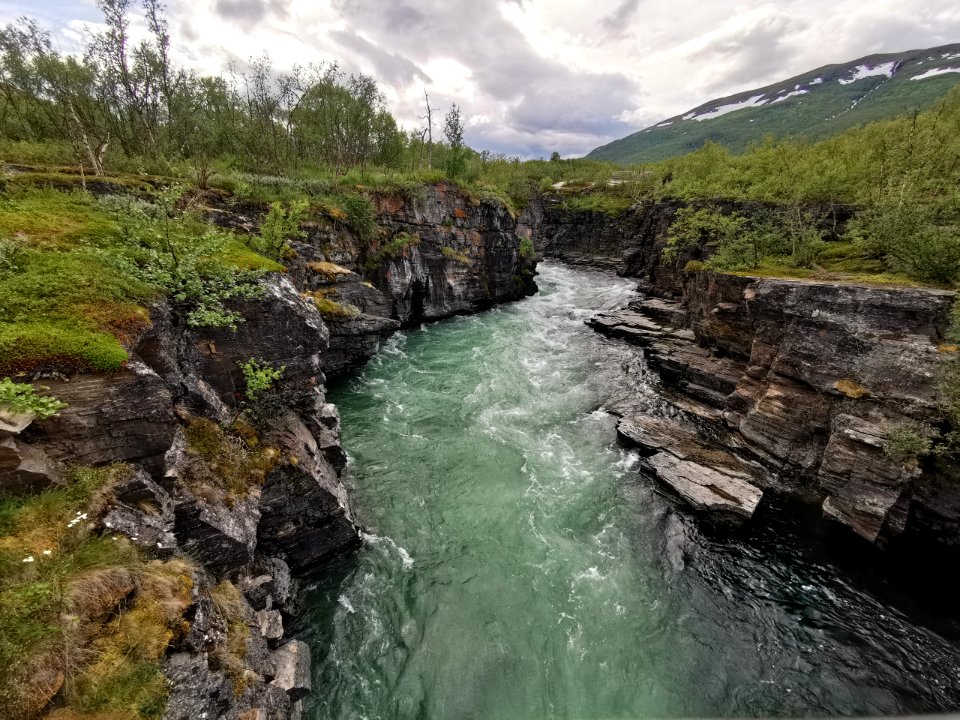 Abiskojåkka at Abisko Nationalpark