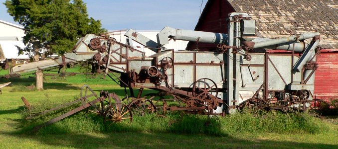 Abram Click farmstead machinery 1