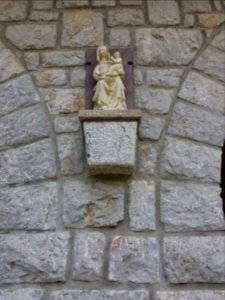 Abbaye Notre-Dame de Tournay - Statue de la Vierge