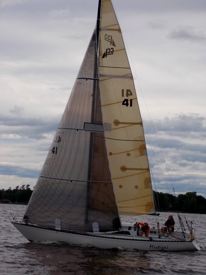 Abbott 33 sailboat Mistigri 2395