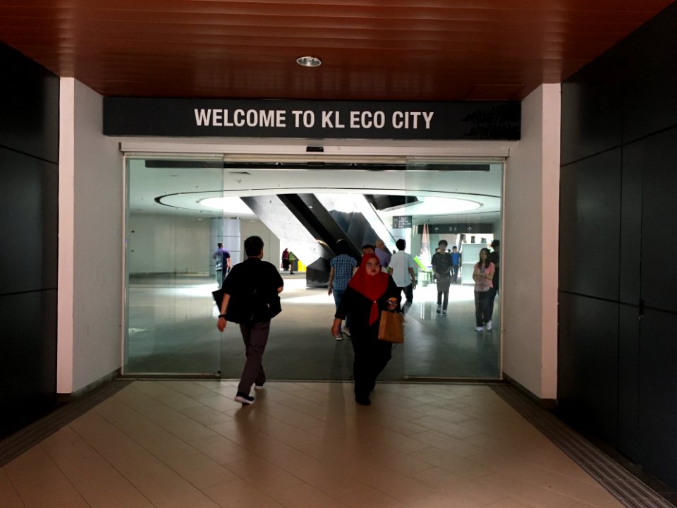 Abdullah Hukum Station KL Eco City-Mid Valley Link 3