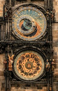 Historic center astronomical clock czech republic