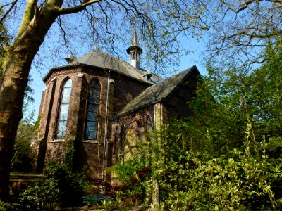 Abdij Lilbosch (Echt-Susteren) kerk exterieur priesterkoor
