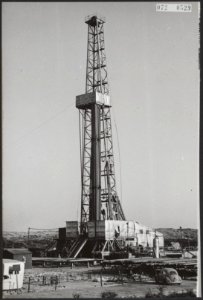 Aardgaswinning, boortorens, Caltex, Bestanddeelnr 072-0529