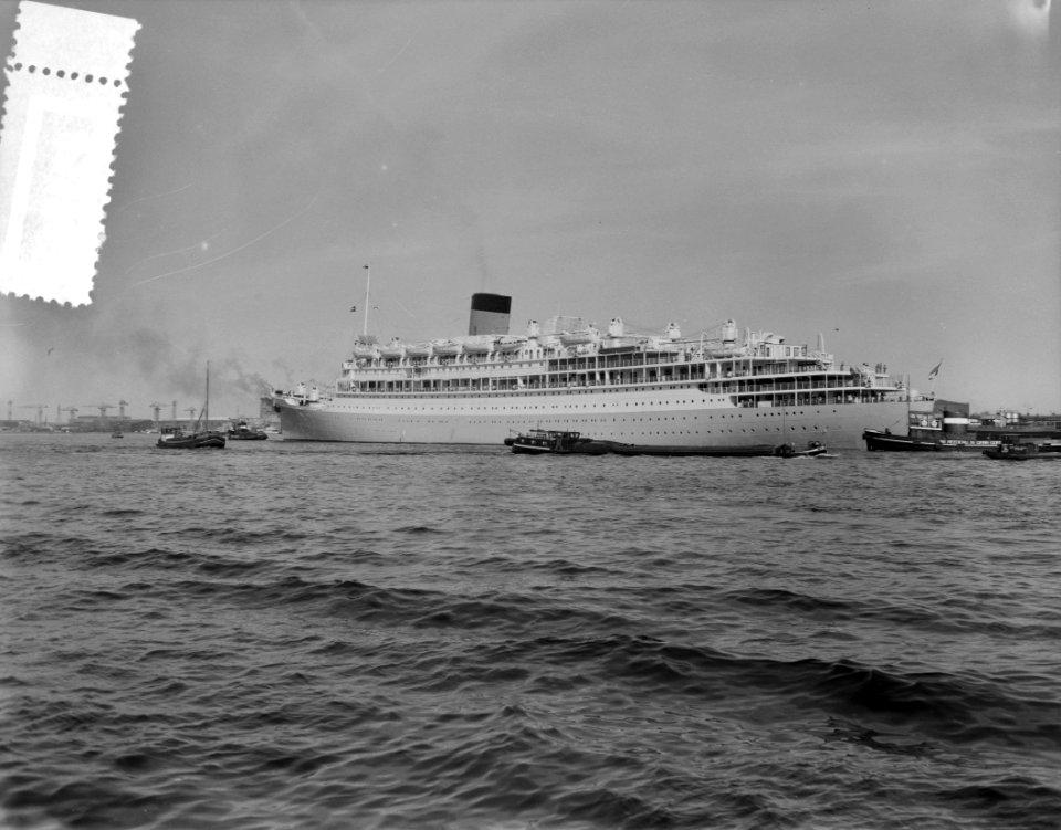 Aardige platen van het Ms. Oranje te Amsterdam, Bestanddeelnr 908-3589
