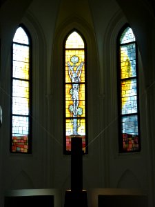 Abdij Lilbosch (Echt-Susteren) kerk interieur priesterkoor