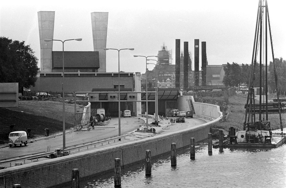 Aanvoerwegen van de IJ tunnel aan de noordzijde, Bestanddeelnr 921-7058
