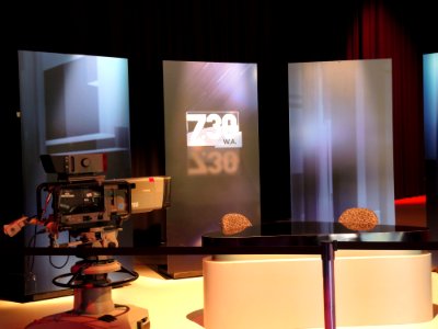 ABC Perth - Studio 61 - mock 730WA set (1) (E37@OpenHousePerth2014)