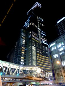 ABENO HARUKAS at night of March 6, 2014 (1)