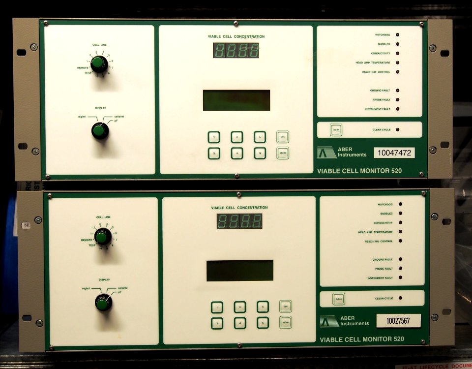 Aber Instruments, Viable Cell Monitor 520, pic2