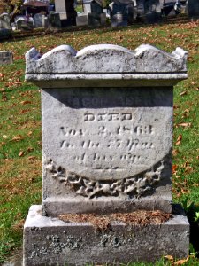 Aber (Jacob), Lebanon Church Cemetery, 2015-10-23, 01