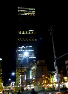 ABENO HARUKAS at night of March 6, 2014 (2)