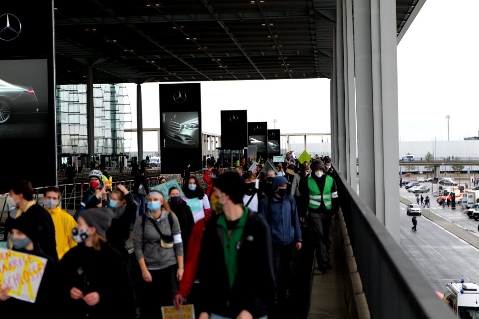 Abgehoben demonstration against BER opening 2020-10-31 38
