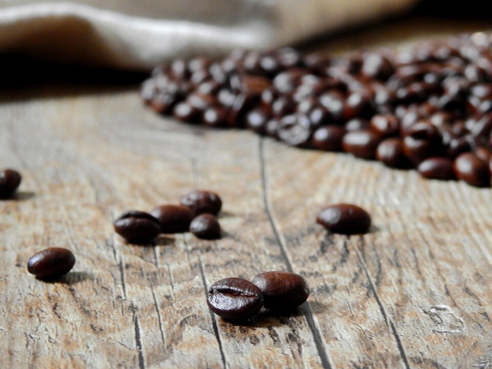 Caffeine roasted roasting