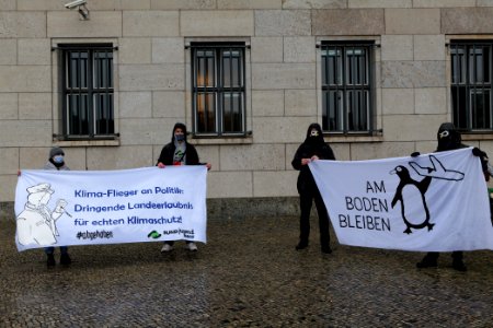 Abgehoben Klimaflieger demonstration 2020-10-30 32