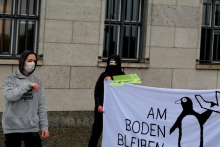 Abgehoben Klimaflieger demonstration 2020-10-30 41