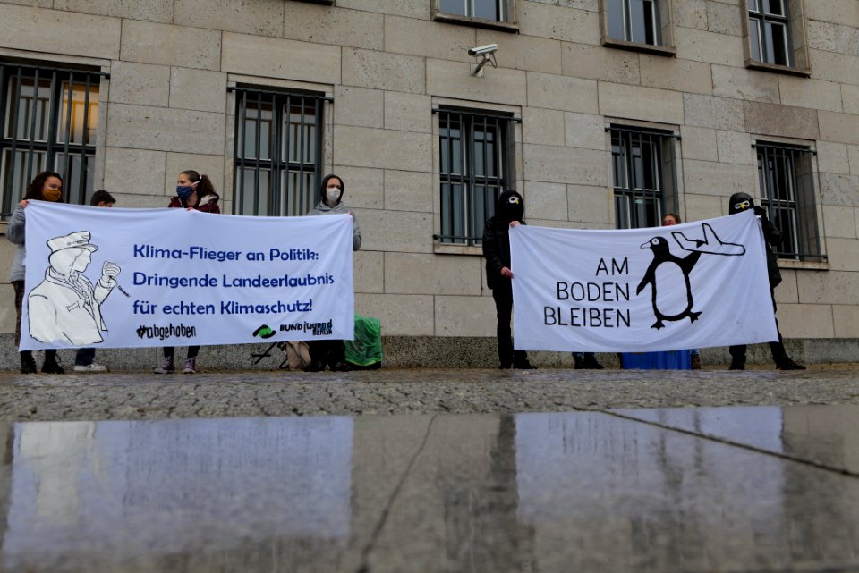 Abgehoben Klimaflieger demonstration 2020-10-30 66