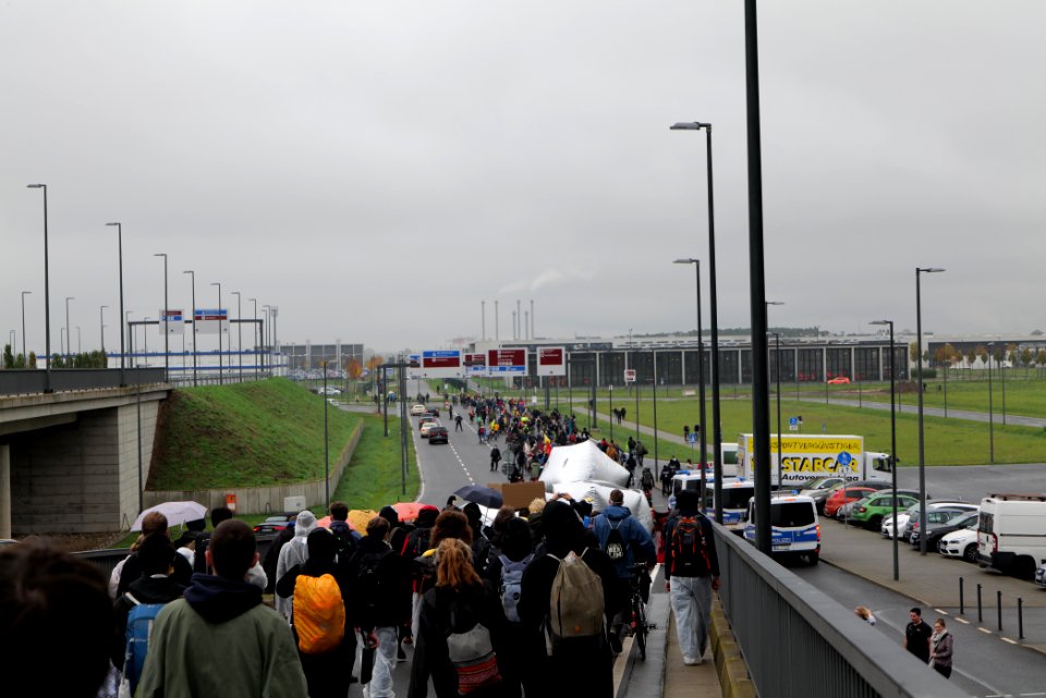 Abgehoben demonstration against BER opening 2020-10-31 85