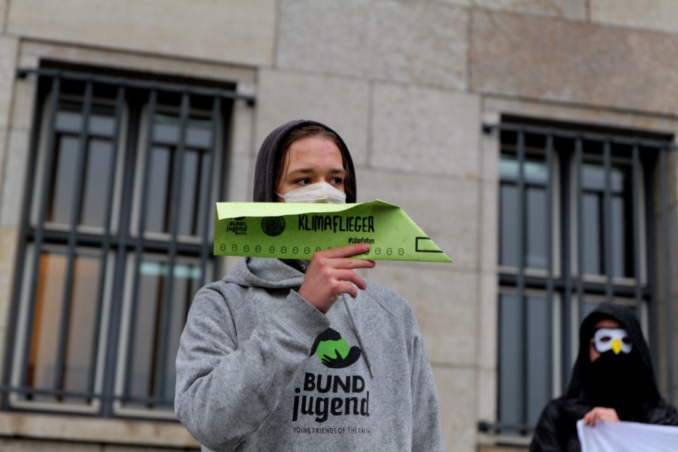 Abgehoben Klimaflieger demonstration 2020-10-30 38