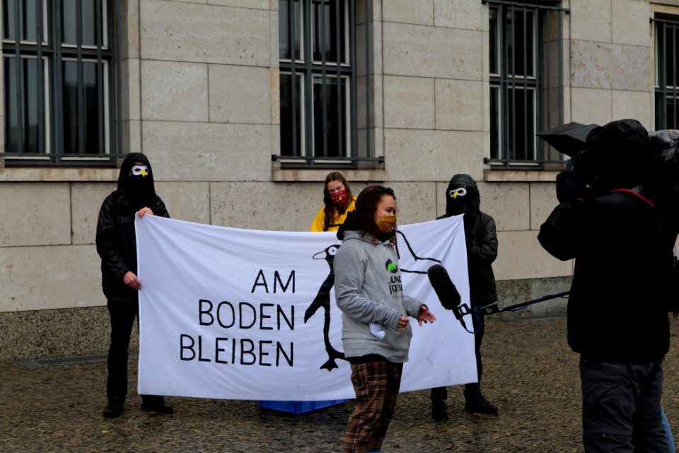 Abgehoben Klimaflieger demonstration 2020-10-30 64