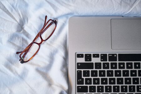 To write eyewear work photo