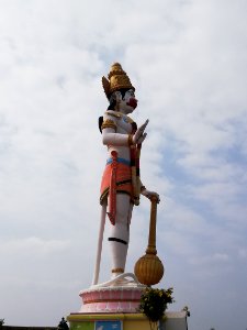 Abhayanjaneya Swamy Idol - Jagannatha Gattu - Kurnool City