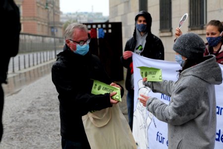 Abgehoben Klimaflieger demonstration 2020-10-30 57