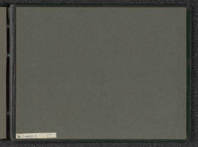 Achterbinnenblad van fotoalbum, Bestanddeelnr 23 27