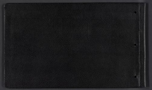 Achterblad van het fotoalbum, Bestanddeelnr 34 98