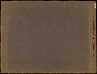 Achterkant fotoalbum, Bestanddeelnr 820 26