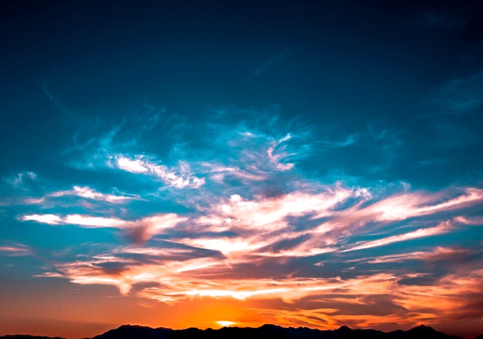 Clouds sky blue sky clouds