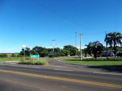 Acesso ao Distrito Industrial. Agroindustrial