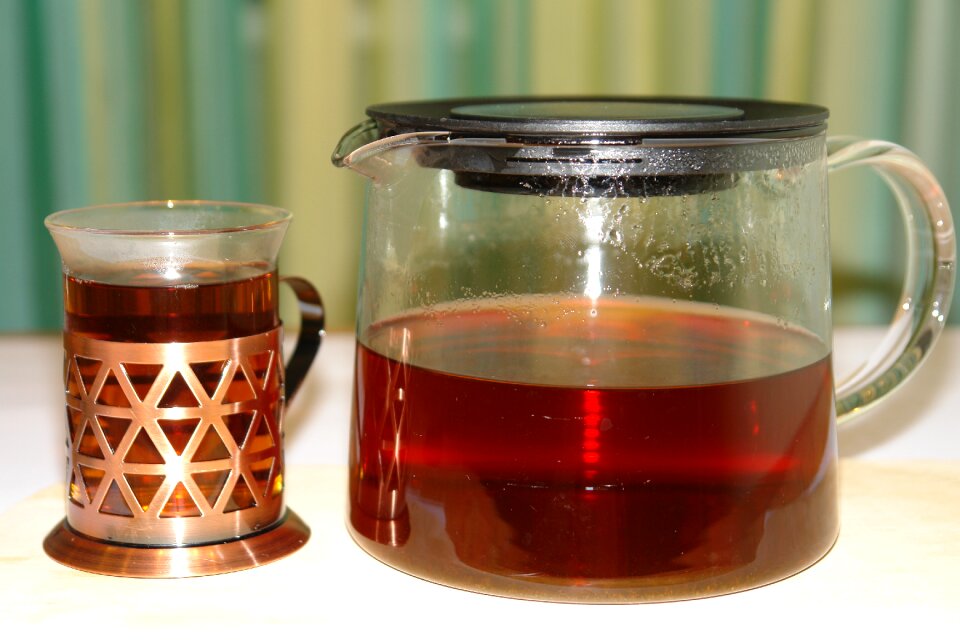 Comfort tea warm evening
