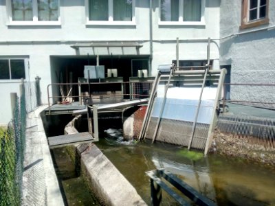 Acherner Mühlbach, Großweier, Stadt Achern, oberhalb der Mühle