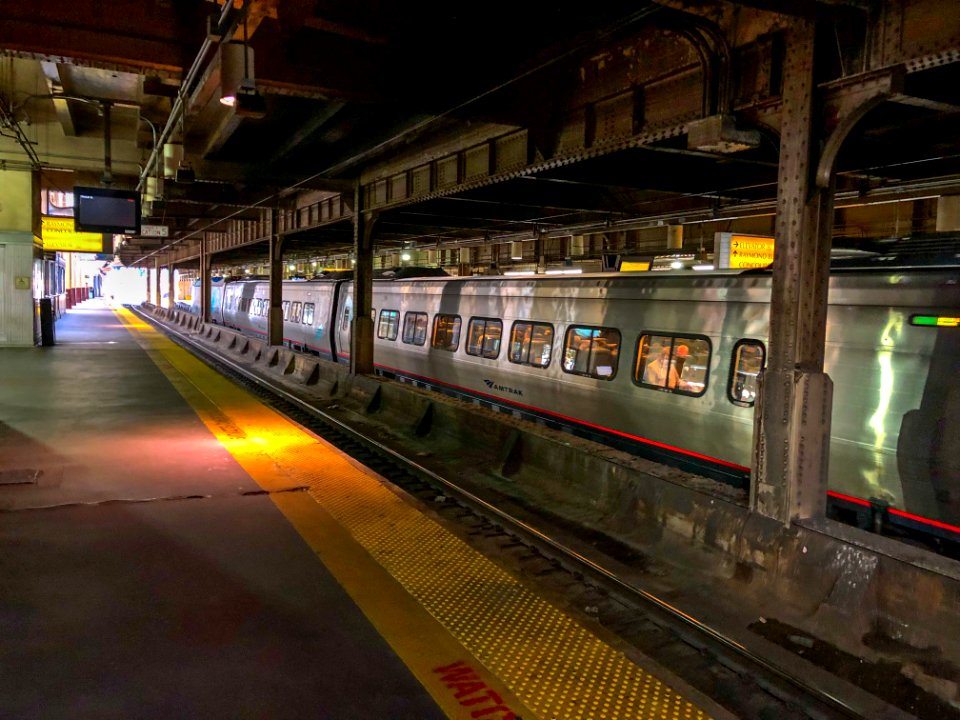 Acela Express Amtrak at Newark Penn Station
