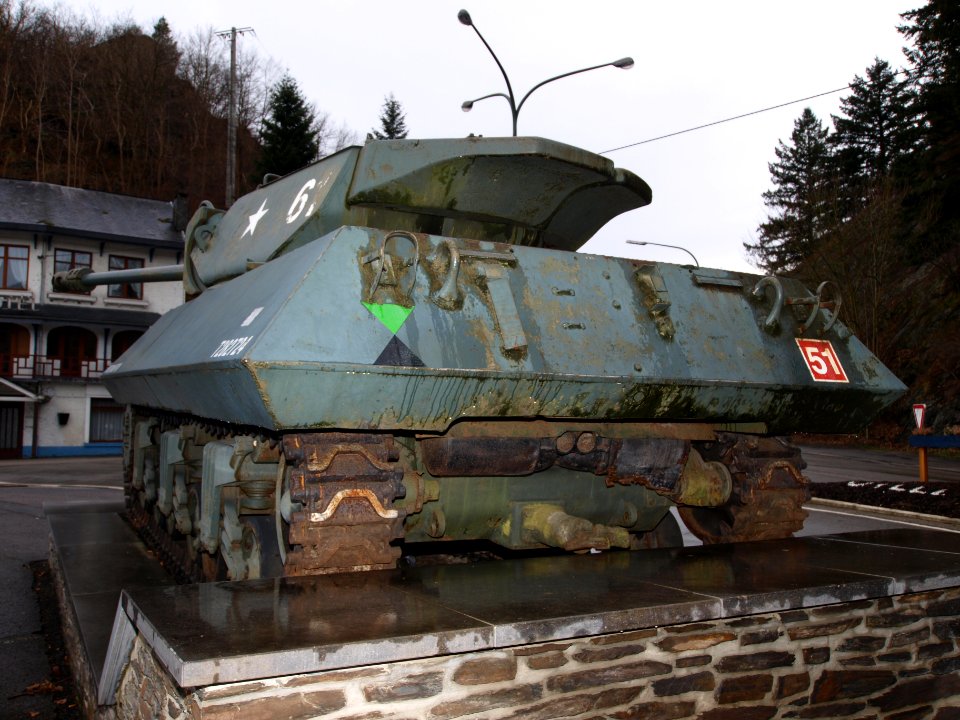 Achilles Tank Destroyer Mk10 at La Roche-en-Ardenne, Belgium pic1