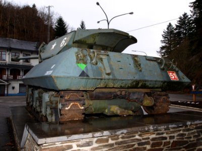Achilles Tank Destroyer Mk10 at La Roche-en-Ardenne, Belgium pic1