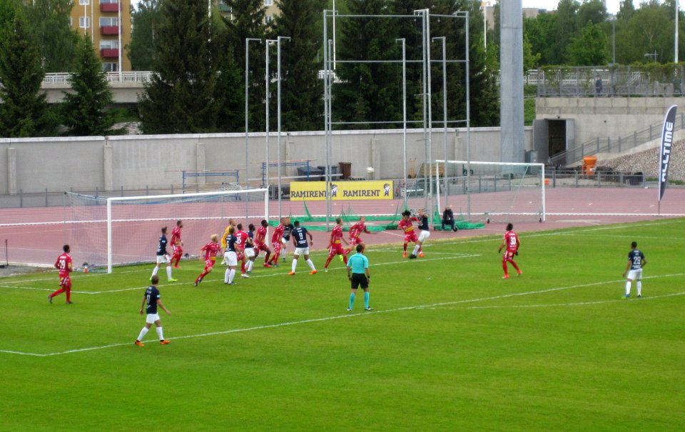 AC Oulu vs FF Jaro in Oulu 20180609 01