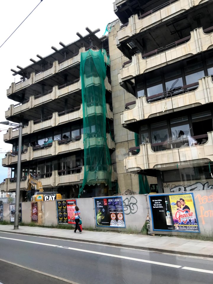 Abriss Fernmeldeamt Dresden am Postplatz (8)